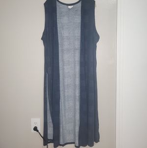 LuLaRoe Joy XL Blue Checkered Print New w/o Tags